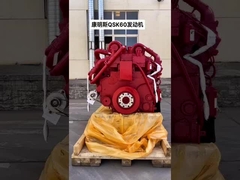 Γεμάτο από ξύλινο κιβώτιο σύνολο κινητήρα ντίζελ με σύστημα εξάτμισης QSK50