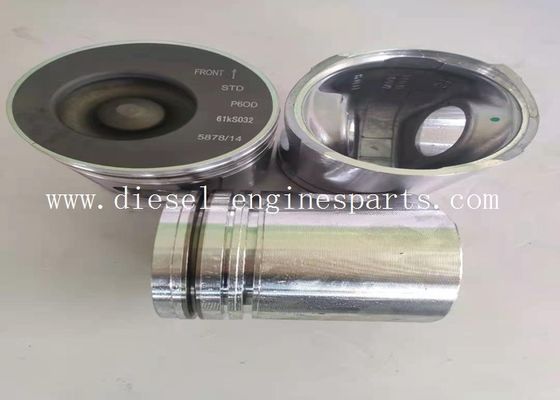 C18 Diesel Engine Piston 0.05mm Oil Clearance Polishing Surface Treatment