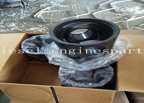 C18 Diesel Engine Piston 0.05mm Oil Clearance Polishing Surface Treatment